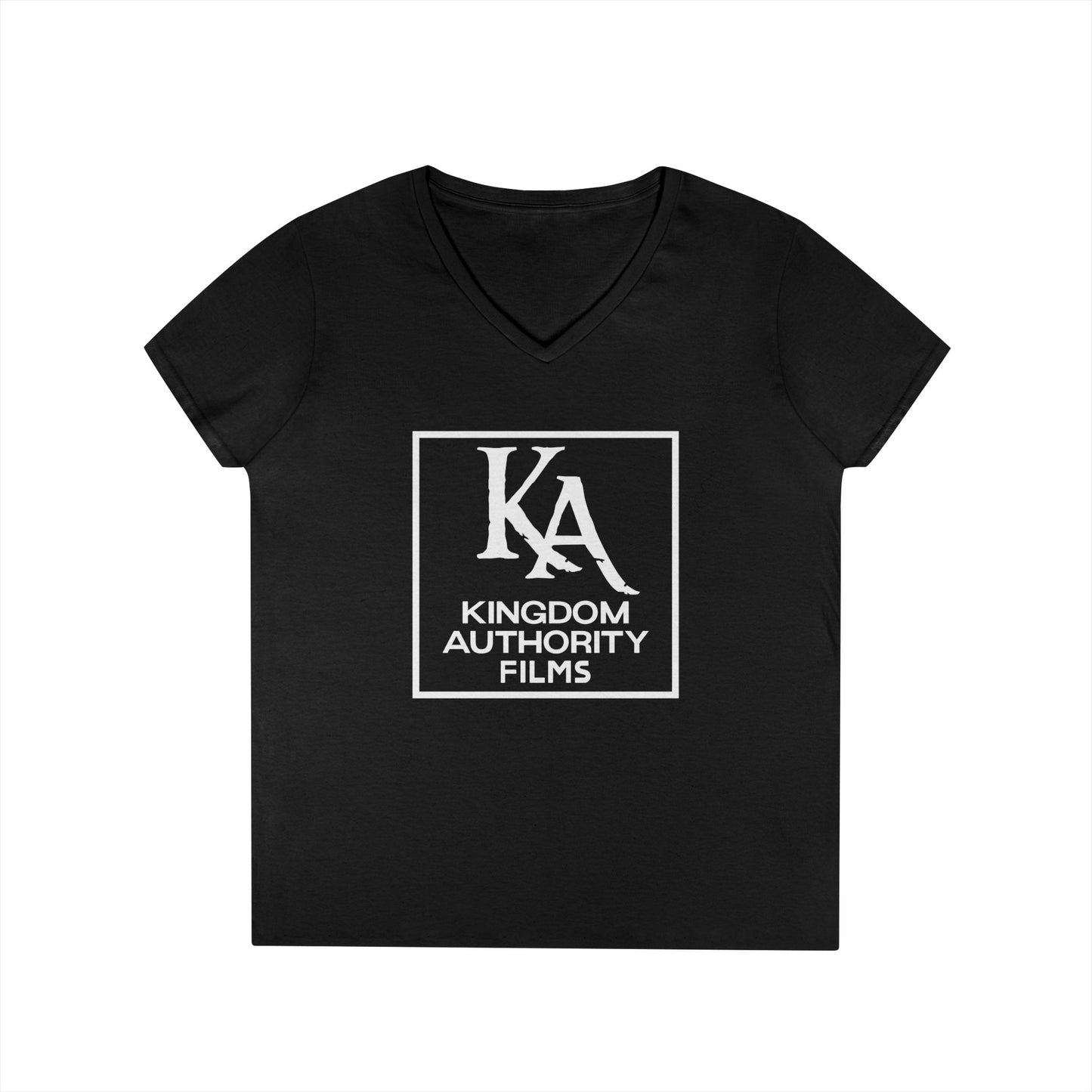 Kingdom Authority Films - Ladies' V-Neck T-Shirt