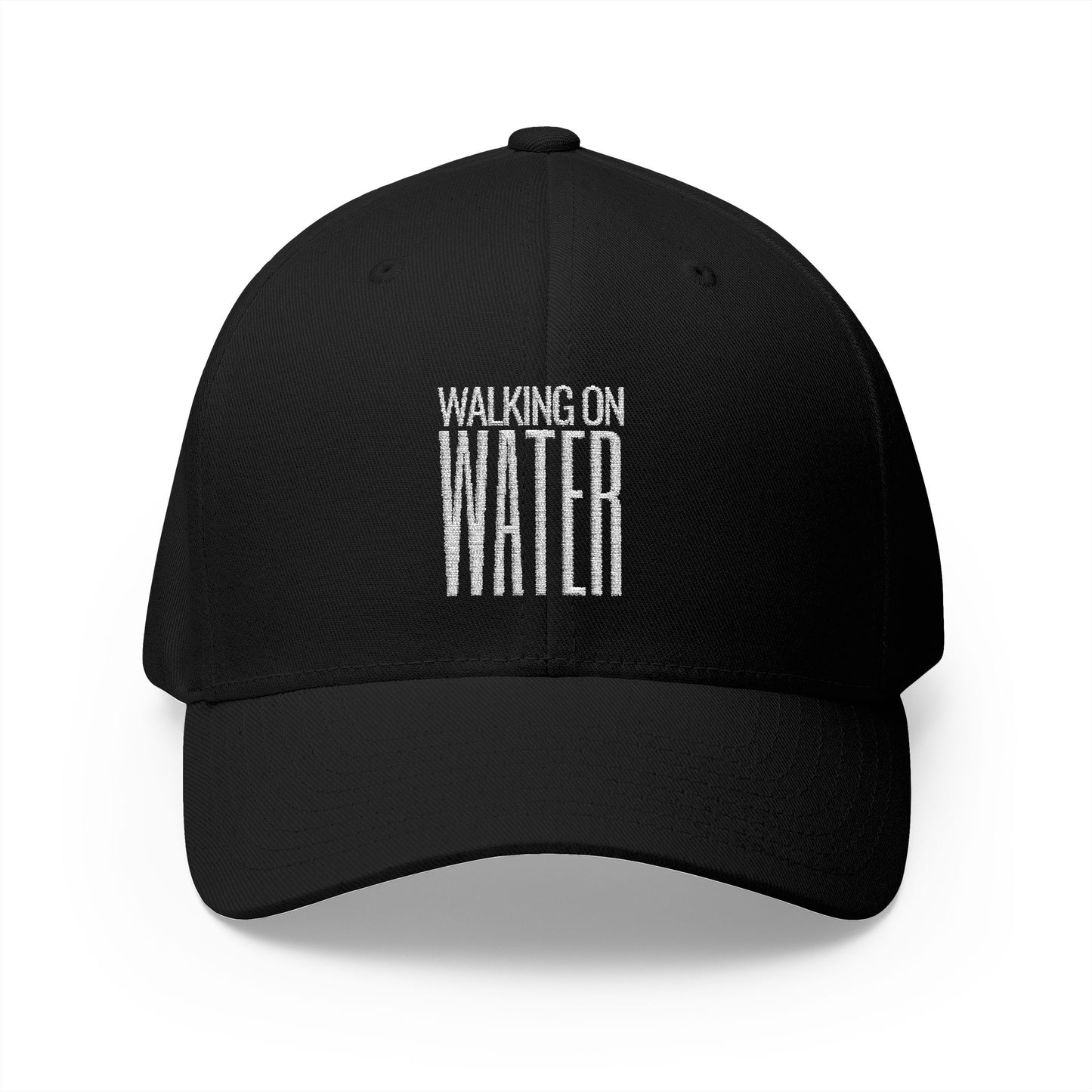 Walking on Water - Closed-Back Structured Cap (Embroidery)