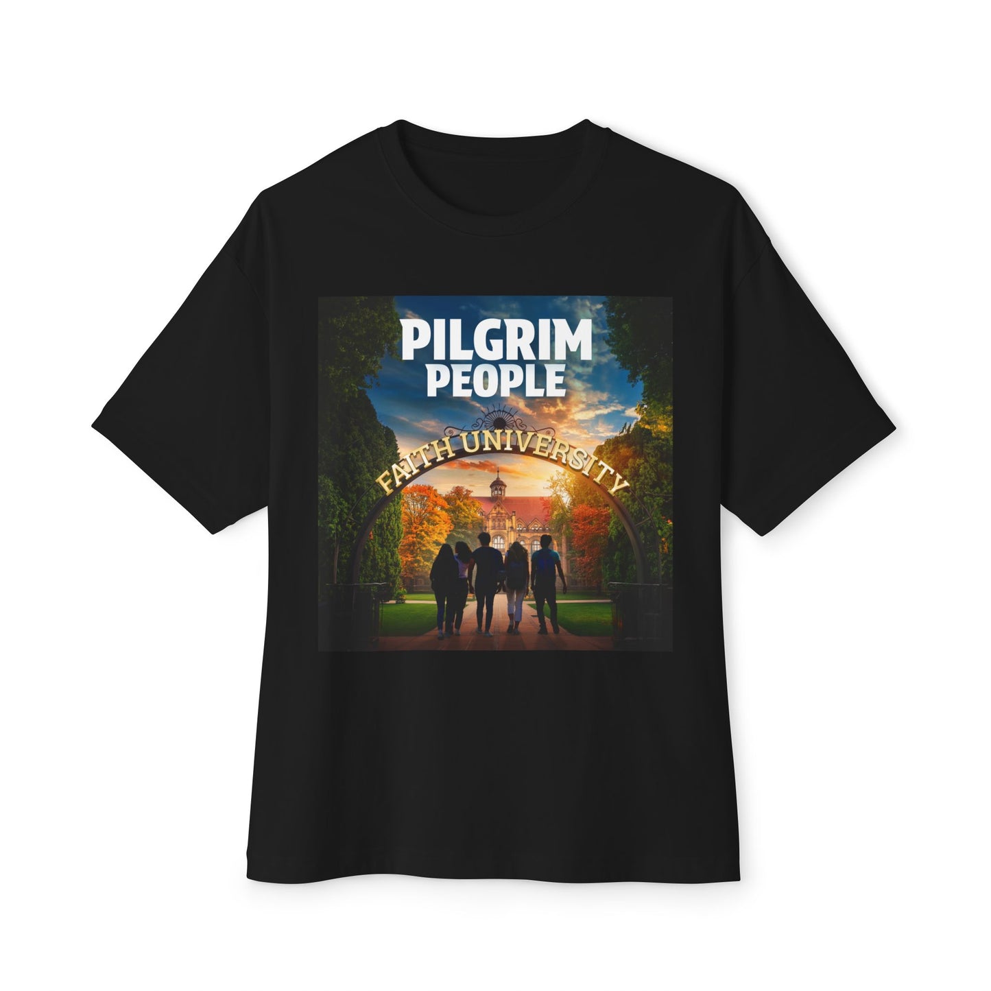 Pilgrim People - Unisex Oversized Boxy Tee