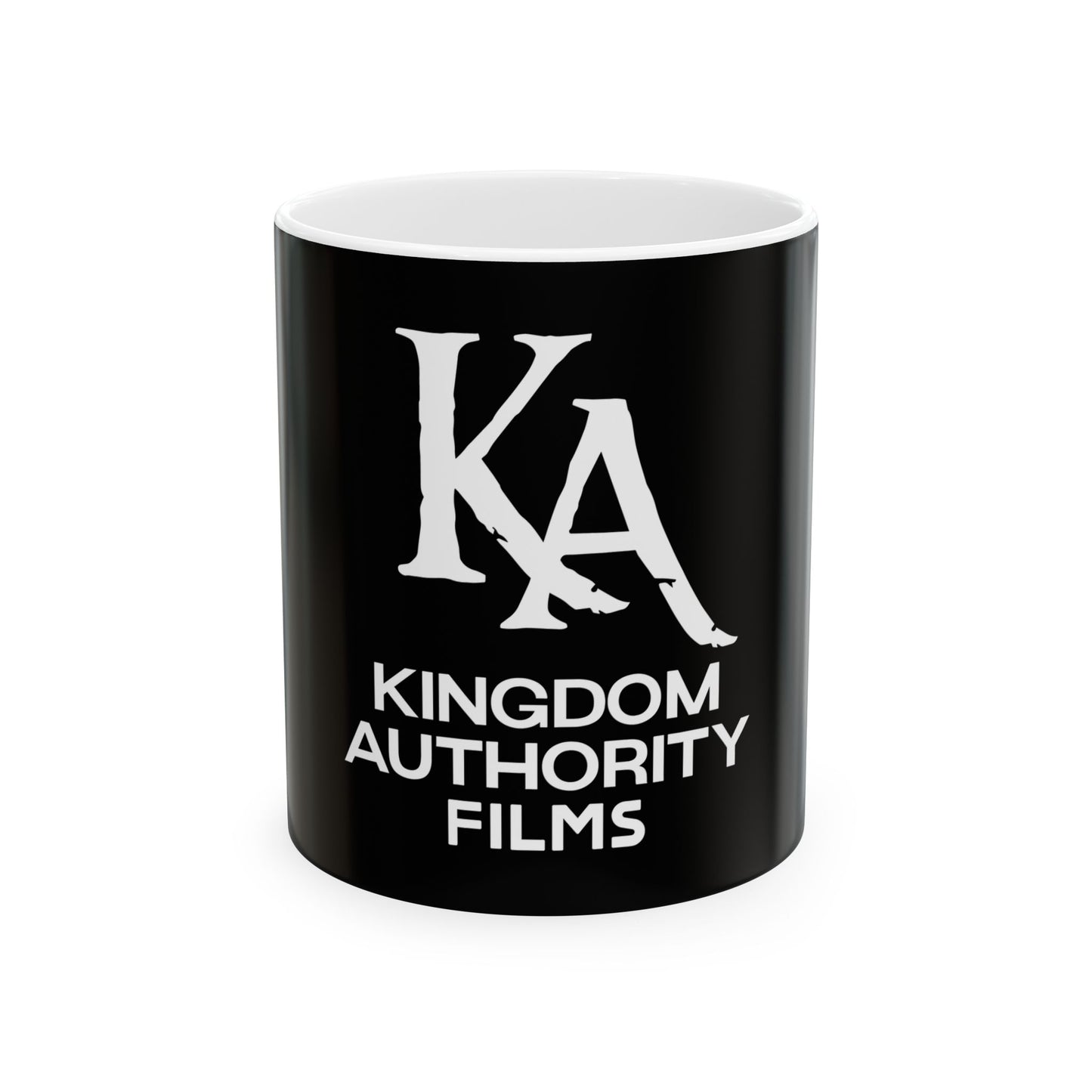 Kingdom Authority Films - Bold Message Ceramic Coffee Cup