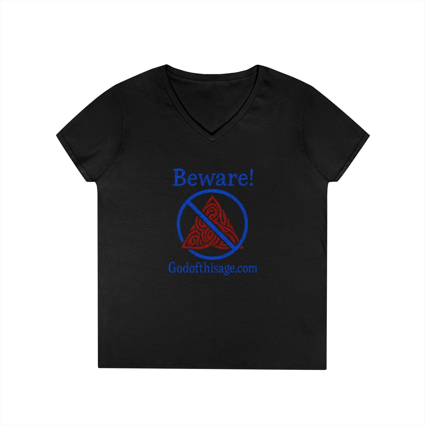 God of This Age Movie - Ladies' V-Neck T-Shirt