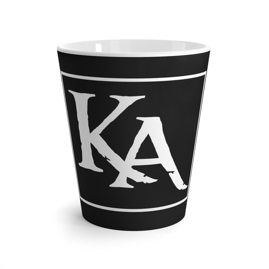 Kingdom Authority Films - Chic Black Latte Coffee Cup
