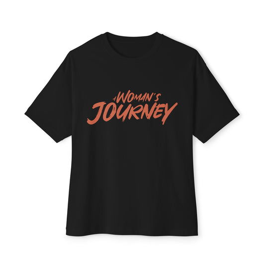 A Woman's Journey - Unisex Oversized Boxy Tee
