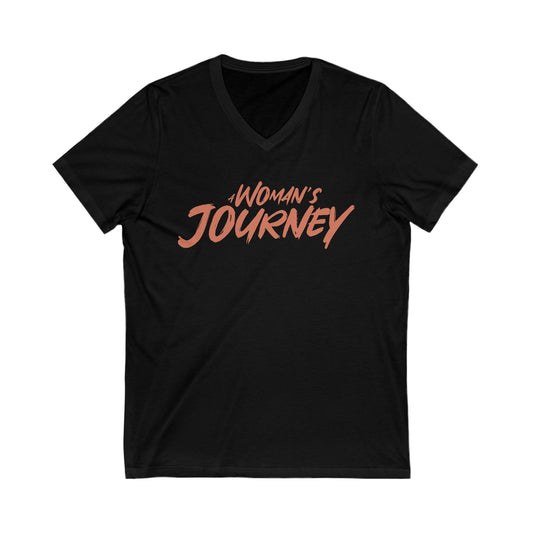 A Woman's Journey Movie - Unisex Jersey Short Sleeve V-Neck