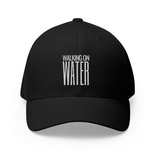 Walking on Water - Closed-Back Structured Cap (Embroidery)