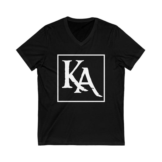 Kingdom Authority Films - Unisex Jersey Short Sleeve V- Neck