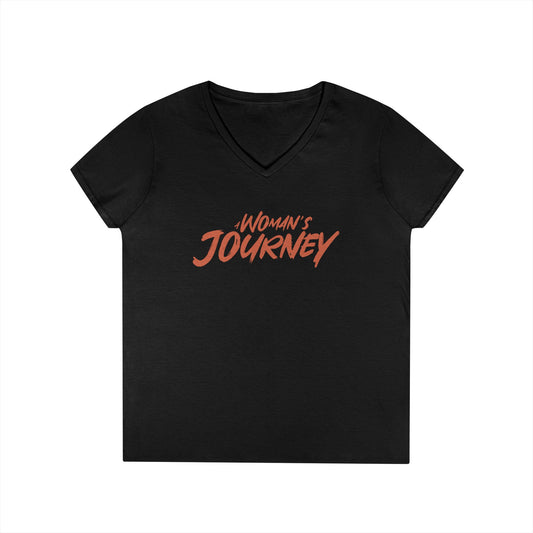 A Woman's Journey Movie - Ladies' V-Neck T-Shirt